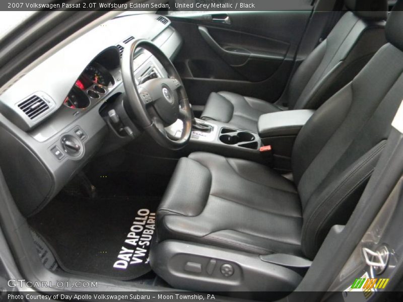 United Grey Metallic / Black 2007 Volkswagen Passat 2.0T Wolfsburg Edition Sedan