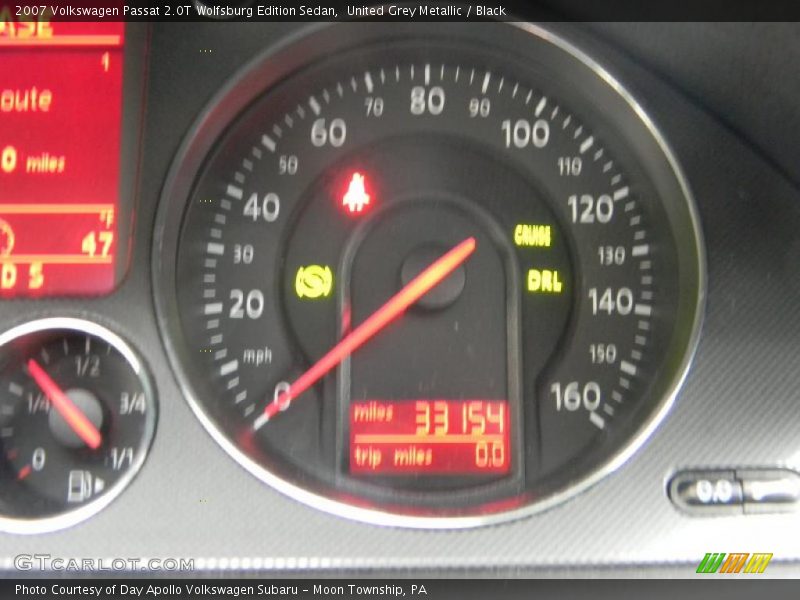 United Grey Metallic / Black 2007 Volkswagen Passat 2.0T Wolfsburg Edition Sedan