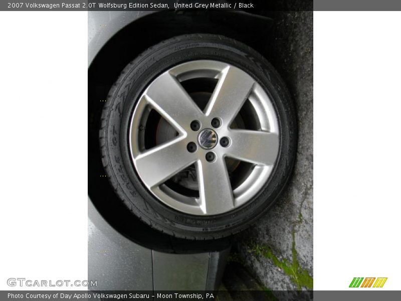 United Grey Metallic / Black 2007 Volkswagen Passat 2.0T Wolfsburg Edition Sedan