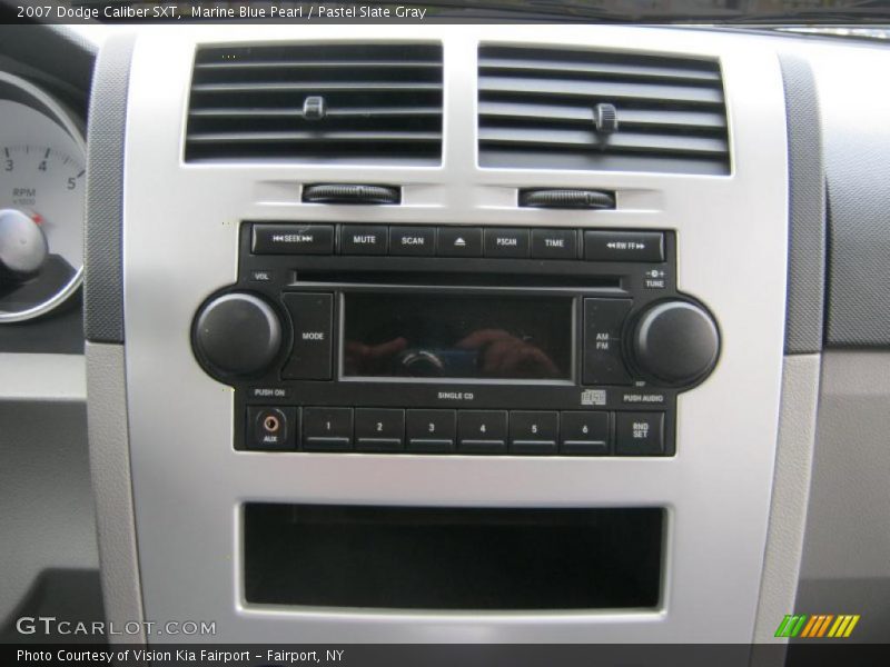 Marine Blue Pearl / Pastel Slate Gray 2007 Dodge Caliber SXT