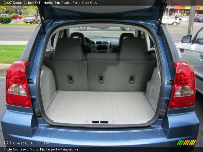 Marine Blue Pearl / Pastel Slate Gray 2007 Dodge Caliber SXT