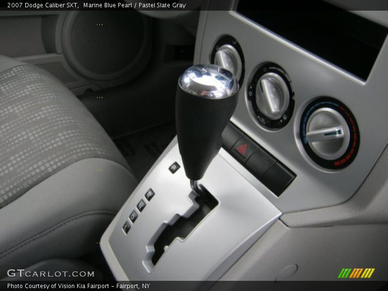 Marine Blue Pearl / Pastel Slate Gray 2007 Dodge Caliber SXT