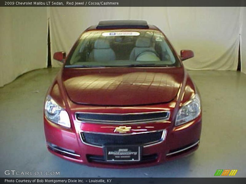 Red Jewel / Cocoa/Cashmere 2009 Chevrolet Malibu LT Sedan