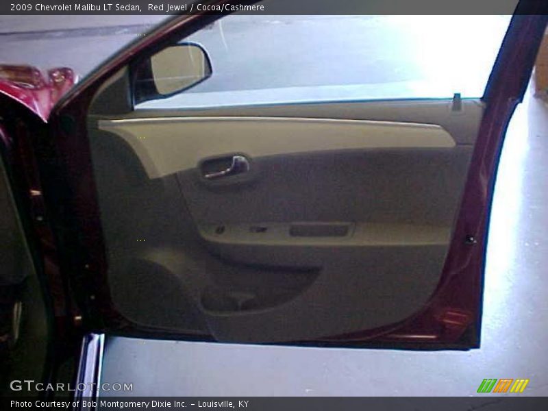 Red Jewel / Cocoa/Cashmere 2009 Chevrolet Malibu LT Sedan