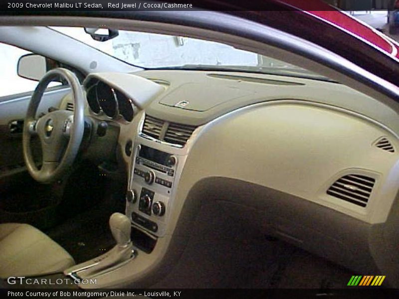 Red Jewel / Cocoa/Cashmere 2009 Chevrolet Malibu LT Sedan