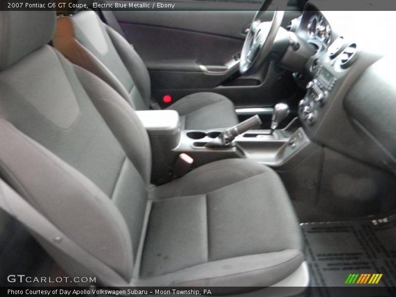 Electric Blue Metallic / Ebony 2007 Pontiac G6 GT Coupe
