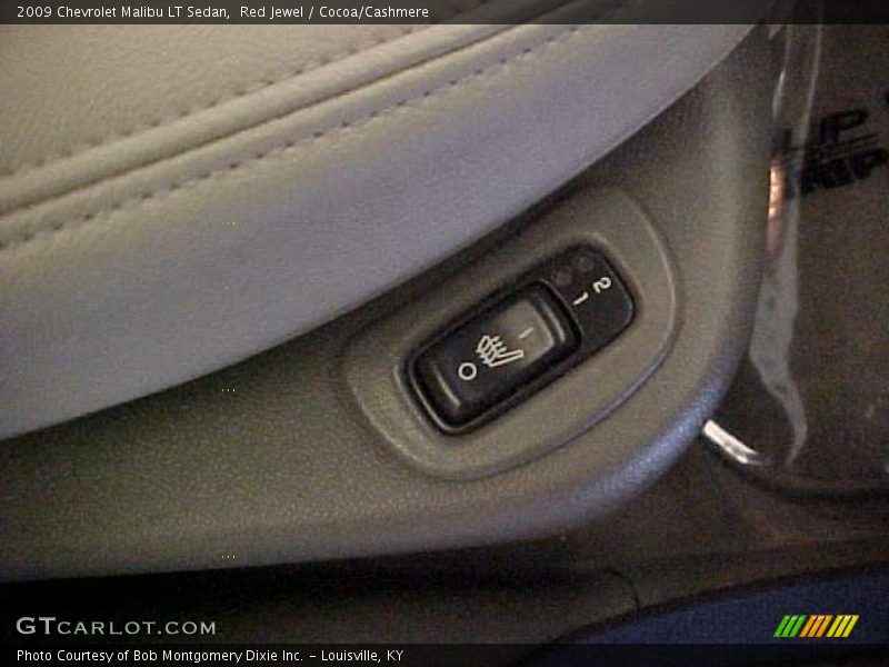 Red Jewel / Cocoa/Cashmere 2009 Chevrolet Malibu LT Sedan