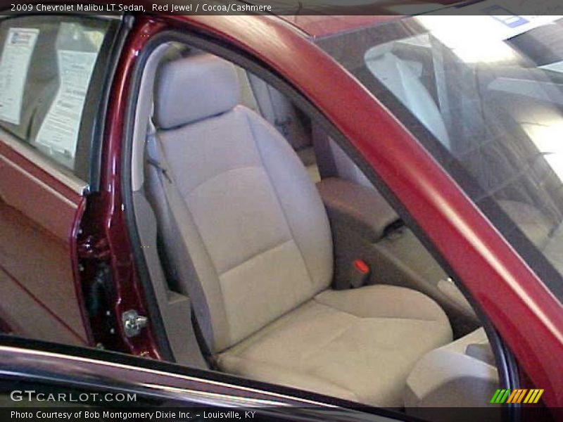 Red Jewel / Cocoa/Cashmere 2009 Chevrolet Malibu LT Sedan