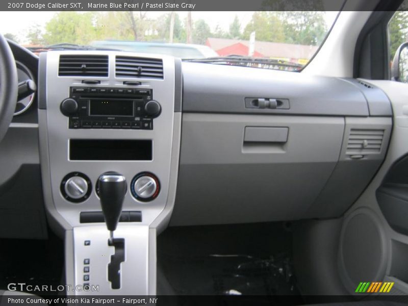 Marine Blue Pearl / Pastel Slate Gray 2007 Dodge Caliber SXT