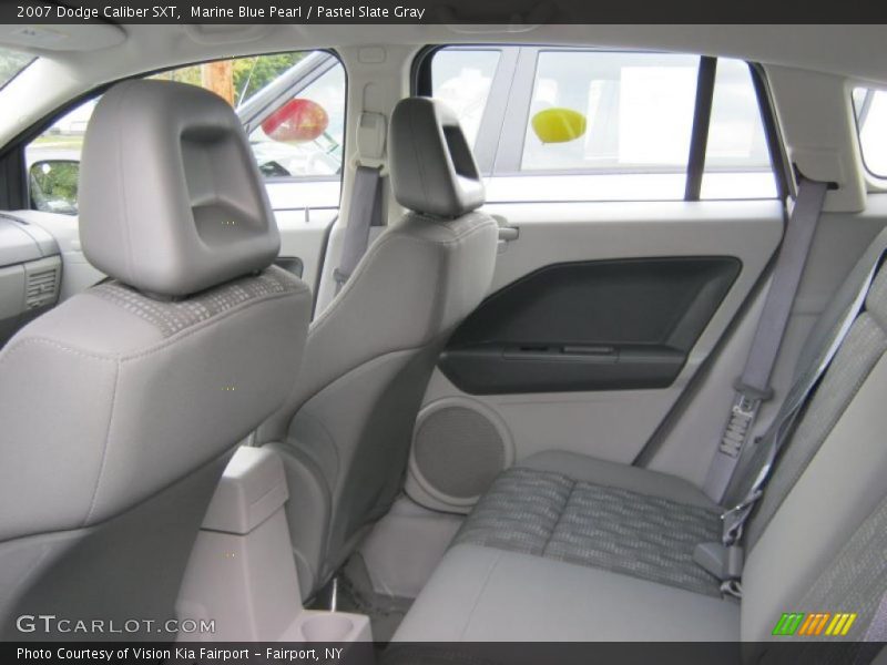 Marine Blue Pearl / Pastel Slate Gray 2007 Dodge Caliber SXT
