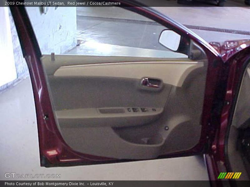 Red Jewel / Cocoa/Cashmere 2009 Chevrolet Malibu LT Sedan