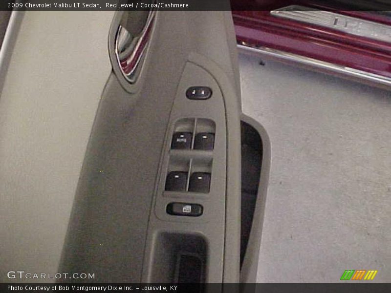 Red Jewel / Cocoa/Cashmere 2009 Chevrolet Malibu LT Sedan