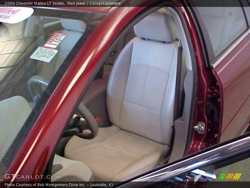 Red Jewel / Cocoa/Cashmere 2009 Chevrolet Malibu LT Sedan