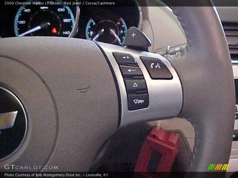 Red Jewel / Cocoa/Cashmere 2009 Chevrolet Malibu LT Sedan
