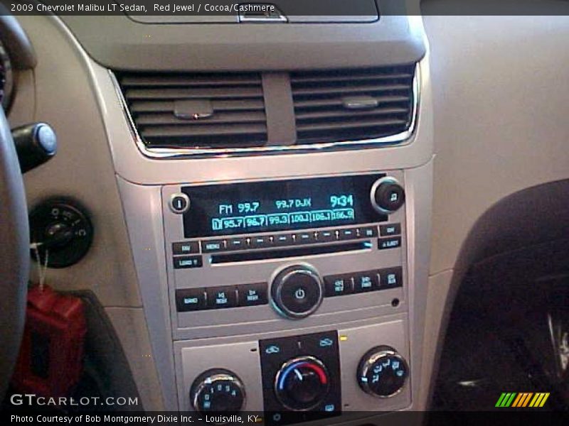 Red Jewel / Cocoa/Cashmere 2009 Chevrolet Malibu LT Sedan