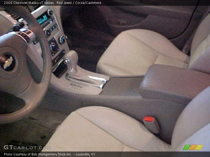 Red Jewel / Cocoa/Cashmere 2009 Chevrolet Malibu LT Sedan