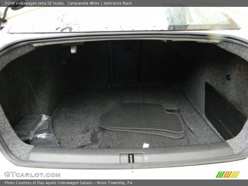 Campanella White / Anthracite Black 2008 Volkswagen Jetta SE Sedan