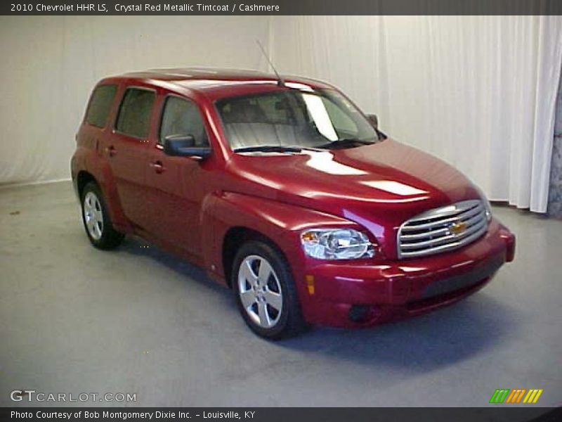 Crystal Red Metallic Tintcoat / Cashmere 2010 Chevrolet HHR LS