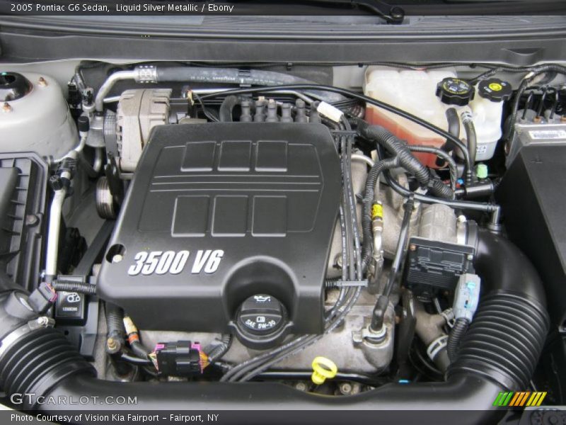 Liquid Silver Metallic / Ebony 2005 Pontiac G6 Sedan