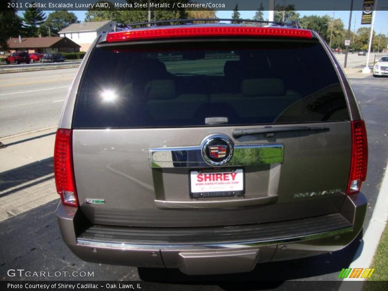 Mocha Steel Metallic / Cashmere/Cocoa 2011 Cadillac Escalade Luxury AWD