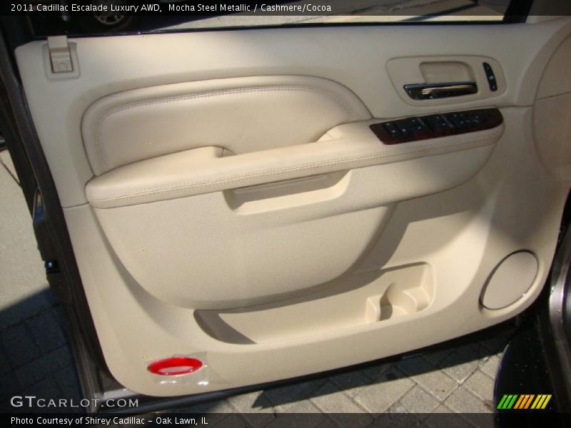 Mocha Steel Metallic / Cashmere/Cocoa 2011 Cadillac Escalade Luxury AWD