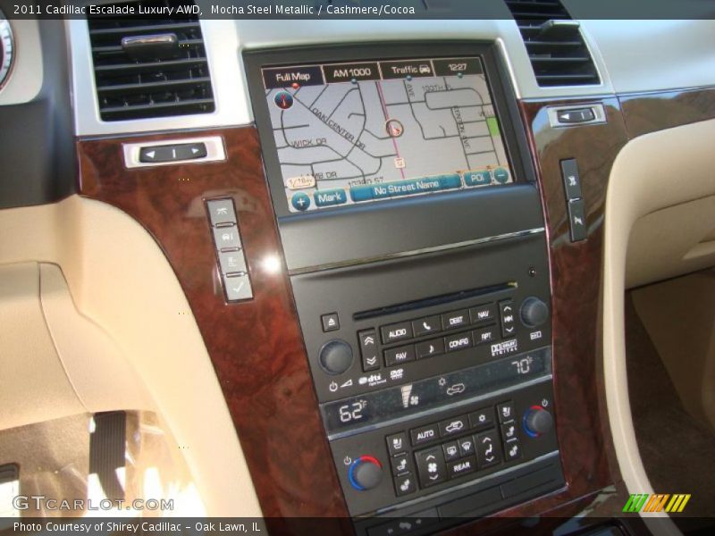 Mocha Steel Metallic / Cashmere/Cocoa 2011 Cadillac Escalade Luxury AWD