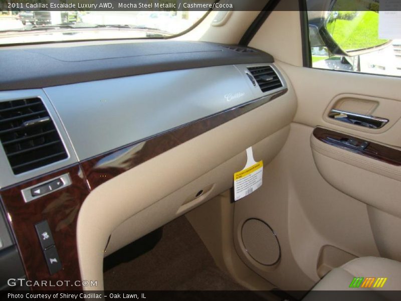 Mocha Steel Metallic / Cashmere/Cocoa 2011 Cadillac Escalade Luxury AWD