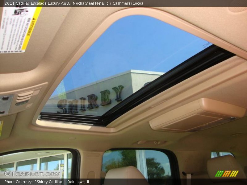 Mocha Steel Metallic / Cashmere/Cocoa 2011 Cadillac Escalade Luxury AWD