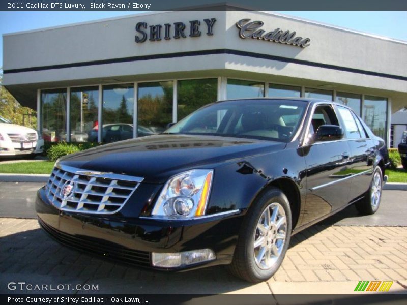 Black Raven / Ebony 2011 Cadillac DTS Luxury