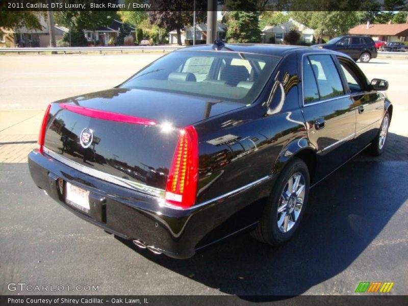 Black Raven / Ebony 2011 Cadillac DTS Luxury