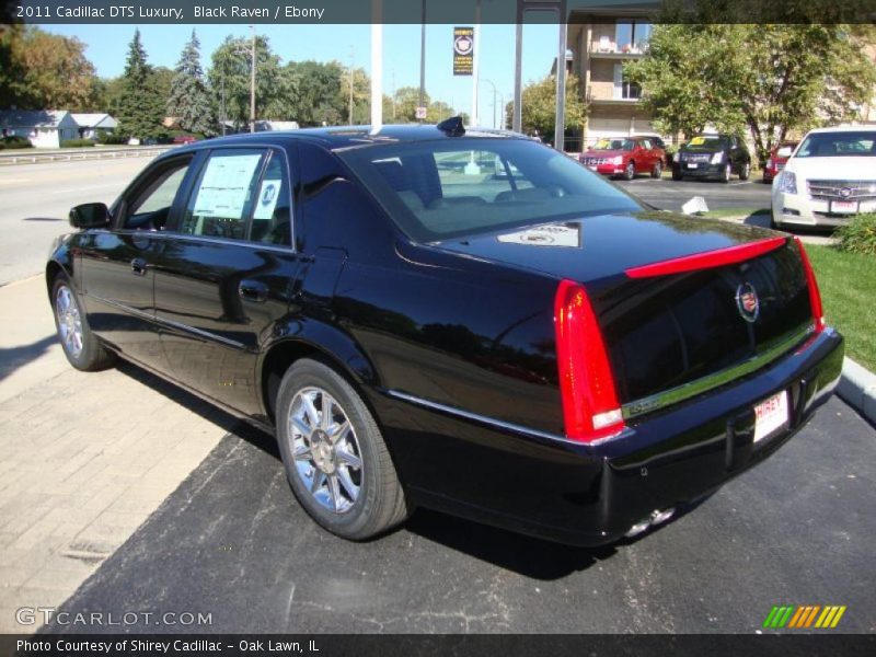 Black Raven / Ebony 2011 Cadillac DTS Luxury