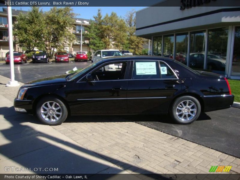 Black Raven / Ebony 2011 Cadillac DTS Luxury