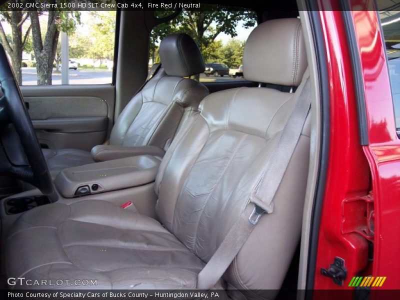 Fire Red / Neutral 2002 GMC Sierra 1500 HD SLT Crew Cab 4x4