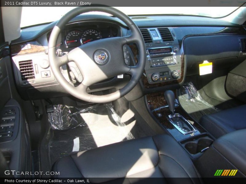 Black Raven / Ebony 2011 Cadillac DTS Luxury