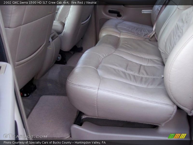 Fire Red / Neutral 2002 GMC Sierra 1500 HD SLT Crew Cab 4x4