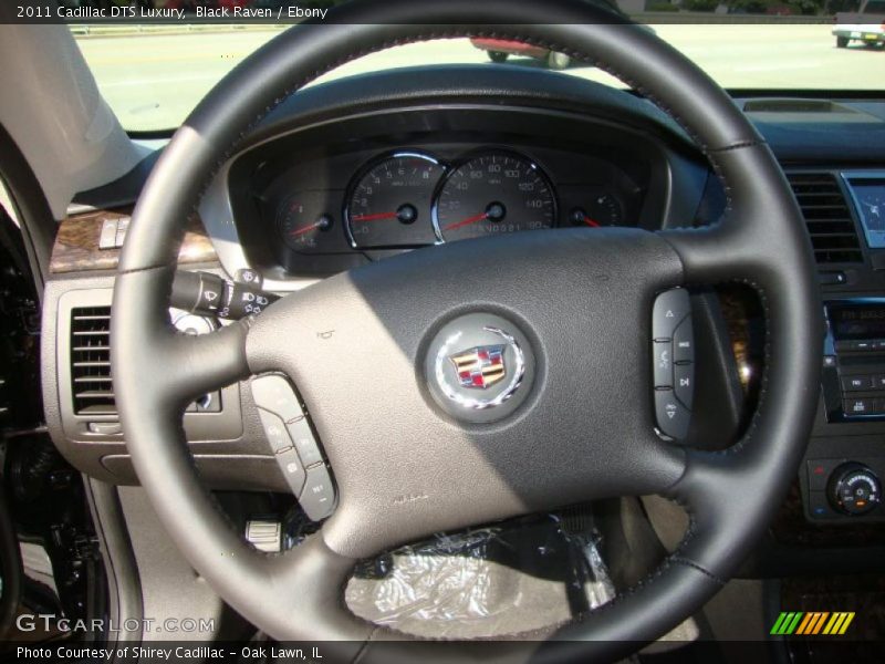 Black Raven / Ebony 2011 Cadillac DTS Luxury