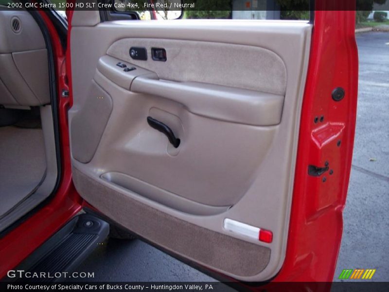 Fire Red / Neutral 2002 GMC Sierra 1500 HD SLT Crew Cab 4x4