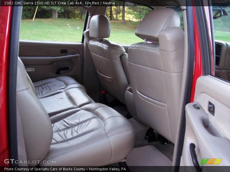 Fire Red / Neutral 2002 GMC Sierra 1500 HD SLT Crew Cab 4x4