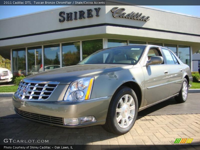 Tuscan Bronze ChromFlair / Shale/Cocoa Accents 2011 Cadillac DTS