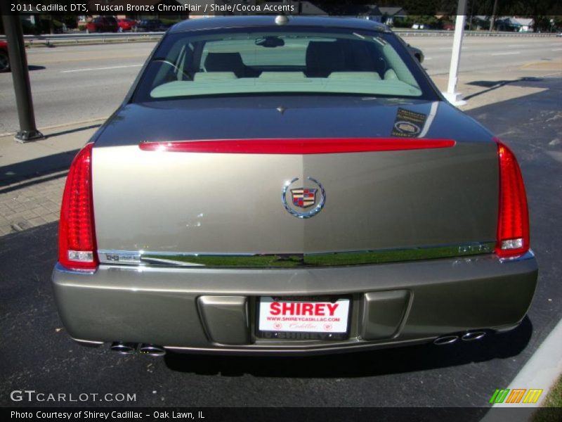 Tuscan Bronze ChromFlair / Shale/Cocoa Accents 2011 Cadillac DTS