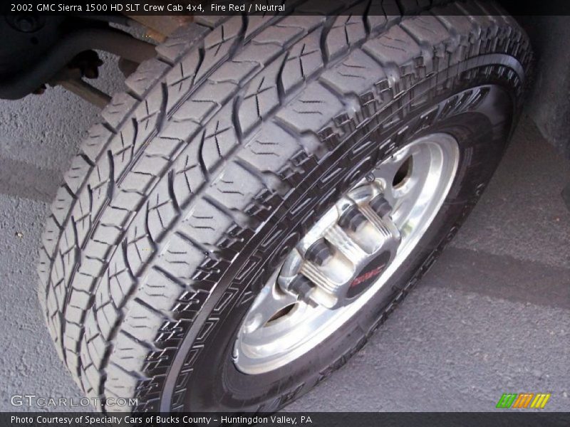 Fire Red / Neutral 2002 GMC Sierra 1500 HD SLT Crew Cab 4x4