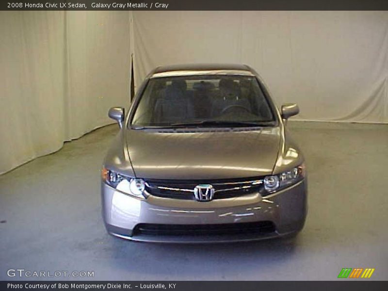 Galaxy Gray Metallic / Gray 2008 Honda Civic LX Sedan