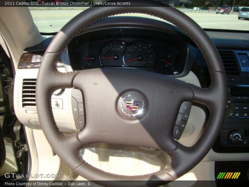 Tuscan Bronze ChromFlair / Shale/Cocoa Accents 2011 Cadillac DTS