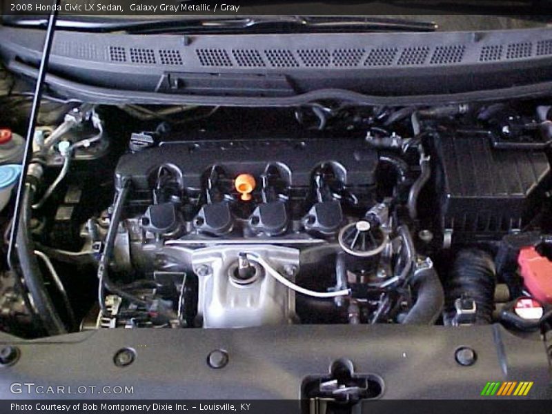 Galaxy Gray Metallic / Gray 2008 Honda Civic LX Sedan