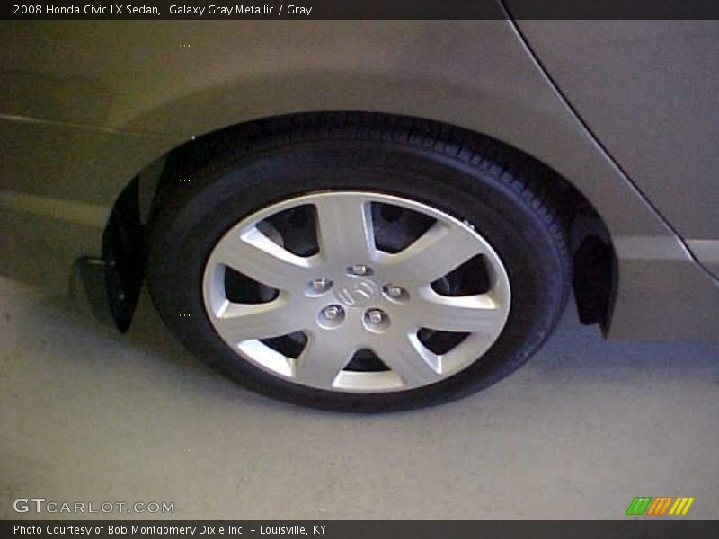 Galaxy Gray Metallic / Gray 2008 Honda Civic LX Sedan