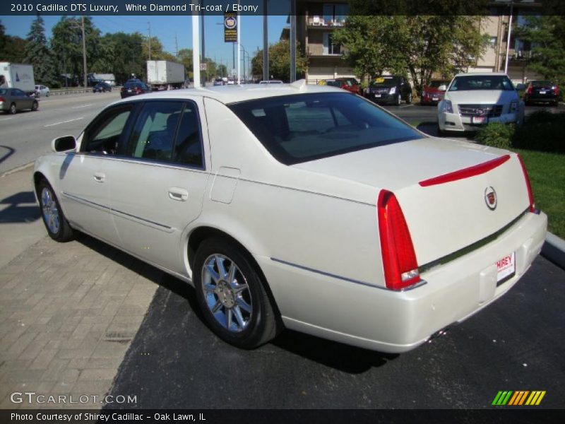 White Diamond Tri-coat / Ebony 2010 Cadillac DTS Luxury