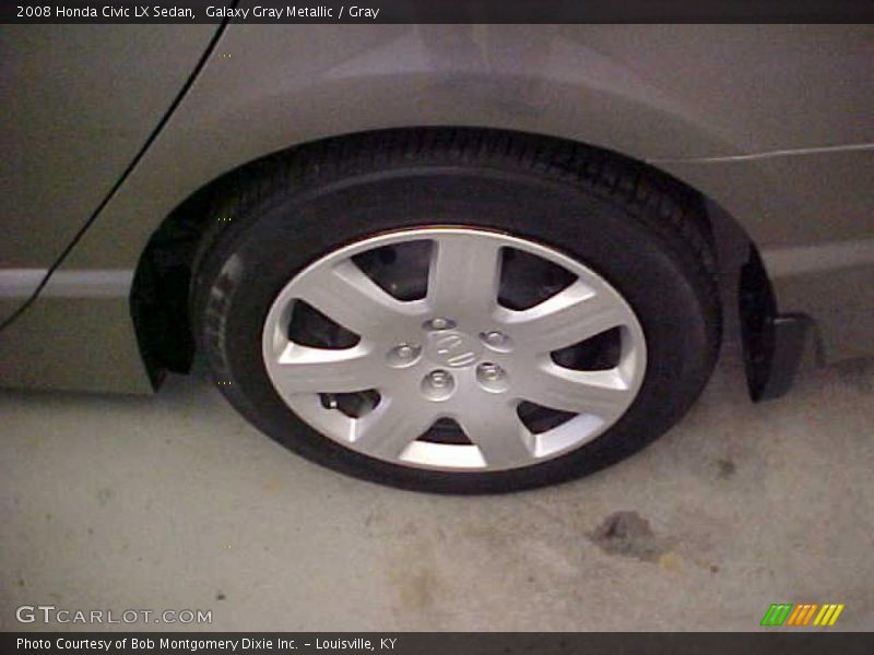 Galaxy Gray Metallic / Gray 2008 Honda Civic LX Sedan