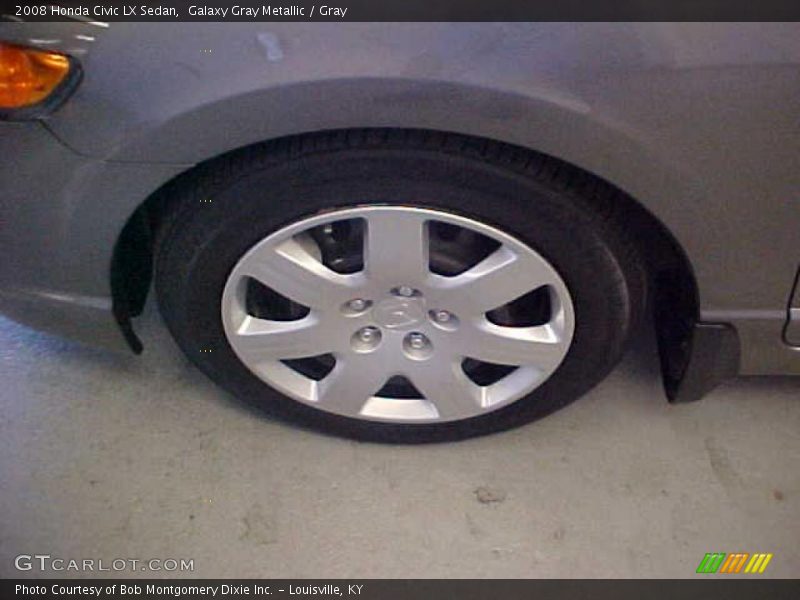 Galaxy Gray Metallic / Gray 2008 Honda Civic LX Sedan