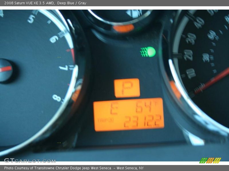 Deep Blue / Gray 2008 Saturn VUE XE 3.5 AWD
