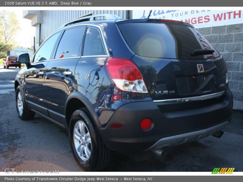 Deep Blue / Gray 2008 Saturn VUE XE 3.5 AWD